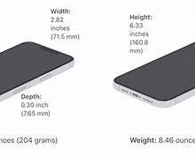 Image result for iPhone 13 Width