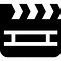 Image result for Movie Clapper Icon
