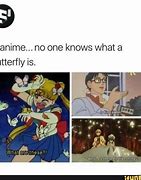 Image result for Anime Butterfly Meme