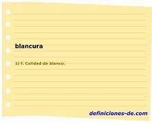 Image result for blancura