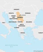 Image result for Location of Serbia On Map