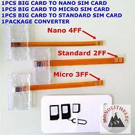 Image result for 2FF Sim Card Adapter