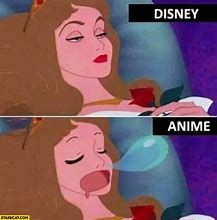 Image result for Anime vs Cartoon Meme
