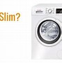 Image result for Slimline Washing Machine