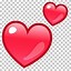 Image result for Cute Heart Face Emoji