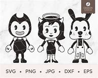 Image result for Inky Bendy Cut Out