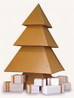 Image result for Cardboard Christmas Tree