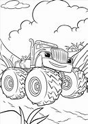 Image result for Easy Blaze Coloring Pages