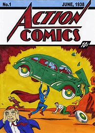 Image result for One Wheel Car Superman Comic Book