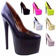 Image result for 7 Inch High Heel Pumps