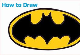 Image result for Batman Logo Drawing Easy