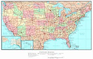 Image result for Detailed Map United States