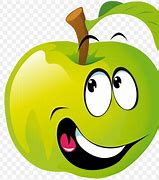 Image result for Smiling Apple Cartoon