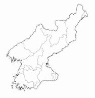 Image result for Detailed Map of North Korea