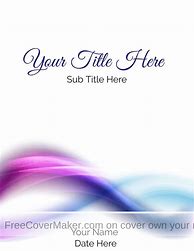 Image result for Title Page Template Online Free