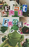 Image result for Cute Frog Aesthetic Kermit