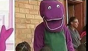 Image result for Cursed Barney the Dinosaur