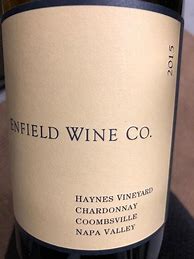 Enfield Co Chardonnay Old Vines Haynes に対する画像結果