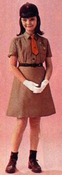 Image result for 1960s Brownie Uniform