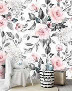 Image result for Kerin Peel and Stick Floral Wallpaper