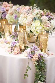 Image result for Rose Gold and Lavender Wedding