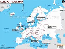 Image result for Tourist Map of Europe