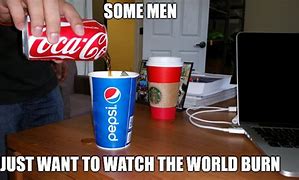 Image result for Pepsi and Coke Ad Meme