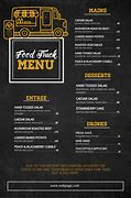 Image result for La Cucina Food Truck Menu