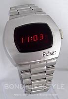 Image result for Pulsar LED Digital Watch