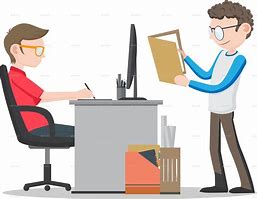 Image result for Boss and Employee Clip Art