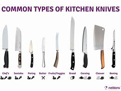 Image result for Different Kitchen Knife