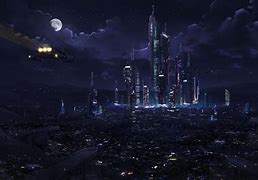 Image result for Future City at Night