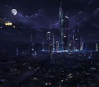 Image result for Future Futuristic City at Night