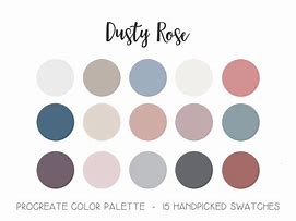 Image result for Dusty Rose Color Palette