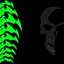 Image result for Neon Green Skull