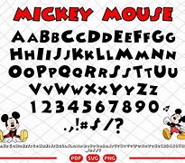 Image result for Mickey Mouse Font