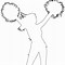 Image result for Cheerleader Silhouette Clip Art Free