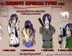 Image result for Manga Zombie Apocalypse Meme