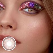 Image result for Pink Clear Contacts