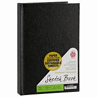 Image result for Black Hardbound Sketchbook