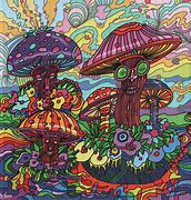 Image result for magic mushrooms art
