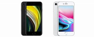 Image result for iPhone 8 vs SE 2020 Body