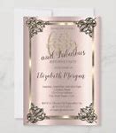 Image result for Classy Birthday Frame Rose Gold PNG