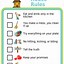 Image result for House Rules Printable Team Building
