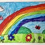 Image result for Rainbow Drawing for Kids