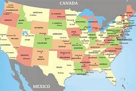 Image result for USA Map Capitals