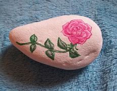 Image result for Painted+Rock+Rose