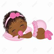Image result for Brown Baby Girl Clip Art