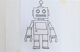 Image result for How to Draw Cartoon Robots