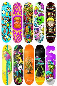 Image result for Unique Skateboard Designs